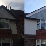 Light Mist Gable before and after